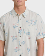 Sundays Mini Short Sleeve Woven Shirt - Stone