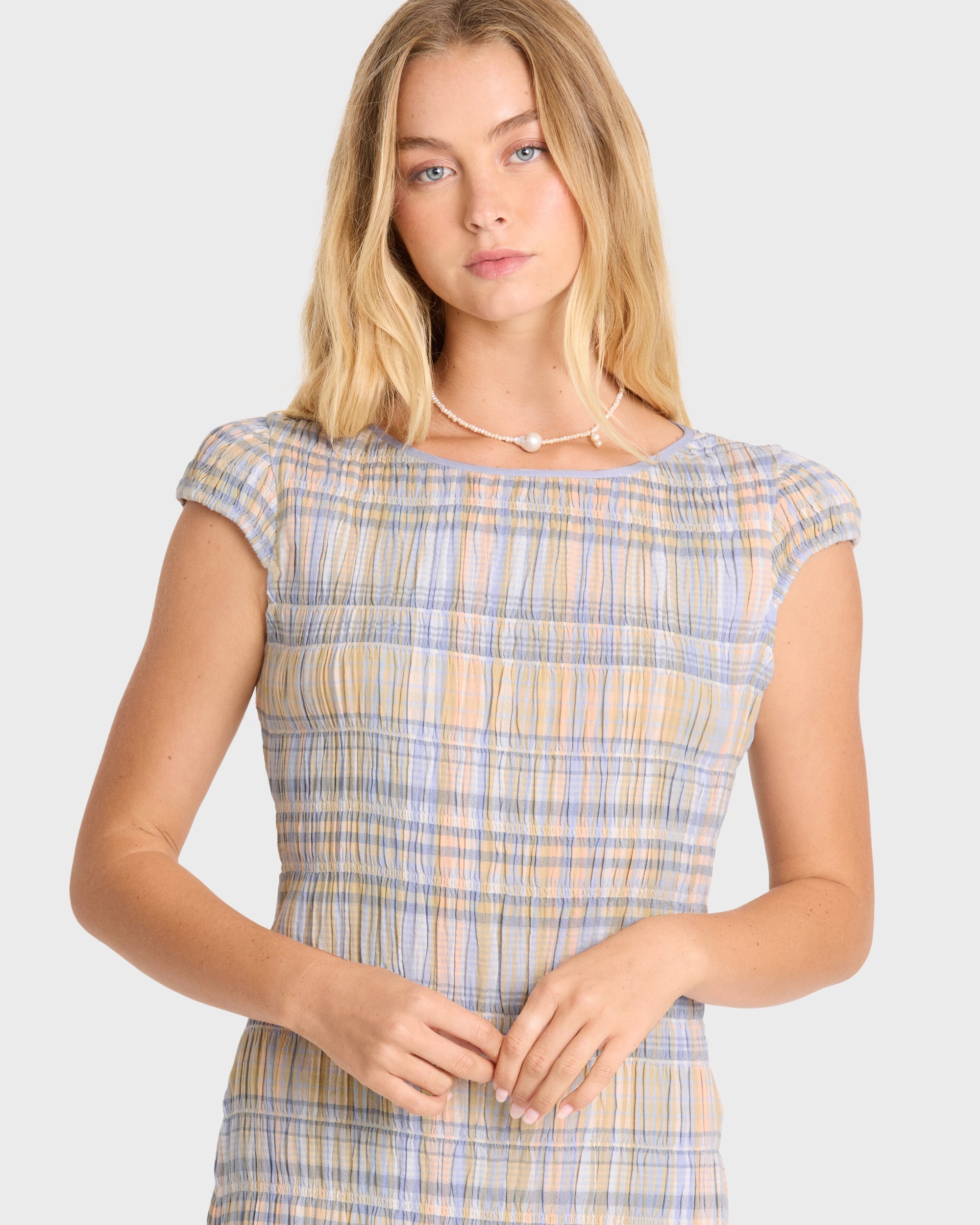 Bright Side Mini Dress - Twilight Blue