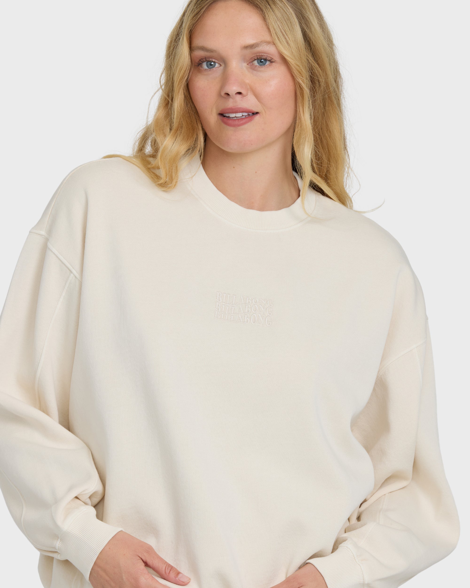 Bleached Out Kendal Crewneck Sweatshirt - Vanilla