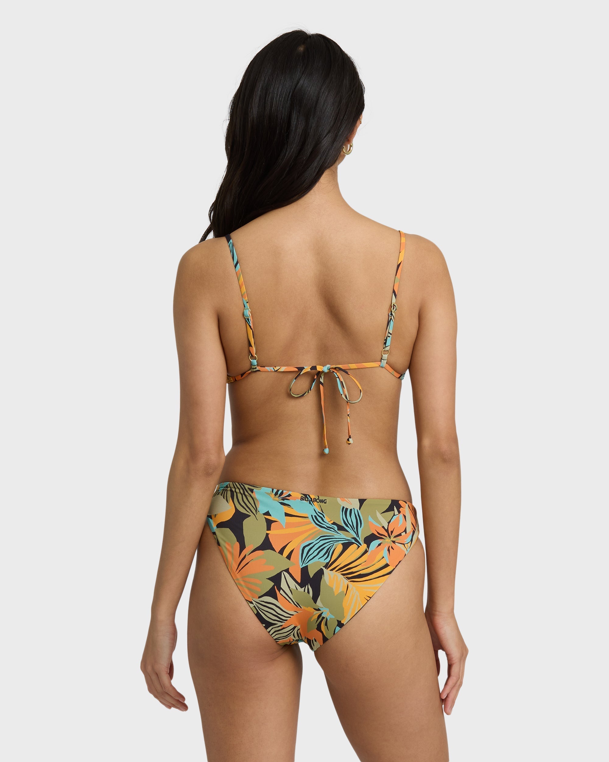 Des Tropiques Talia Underwire Bikini Top - Black Multi