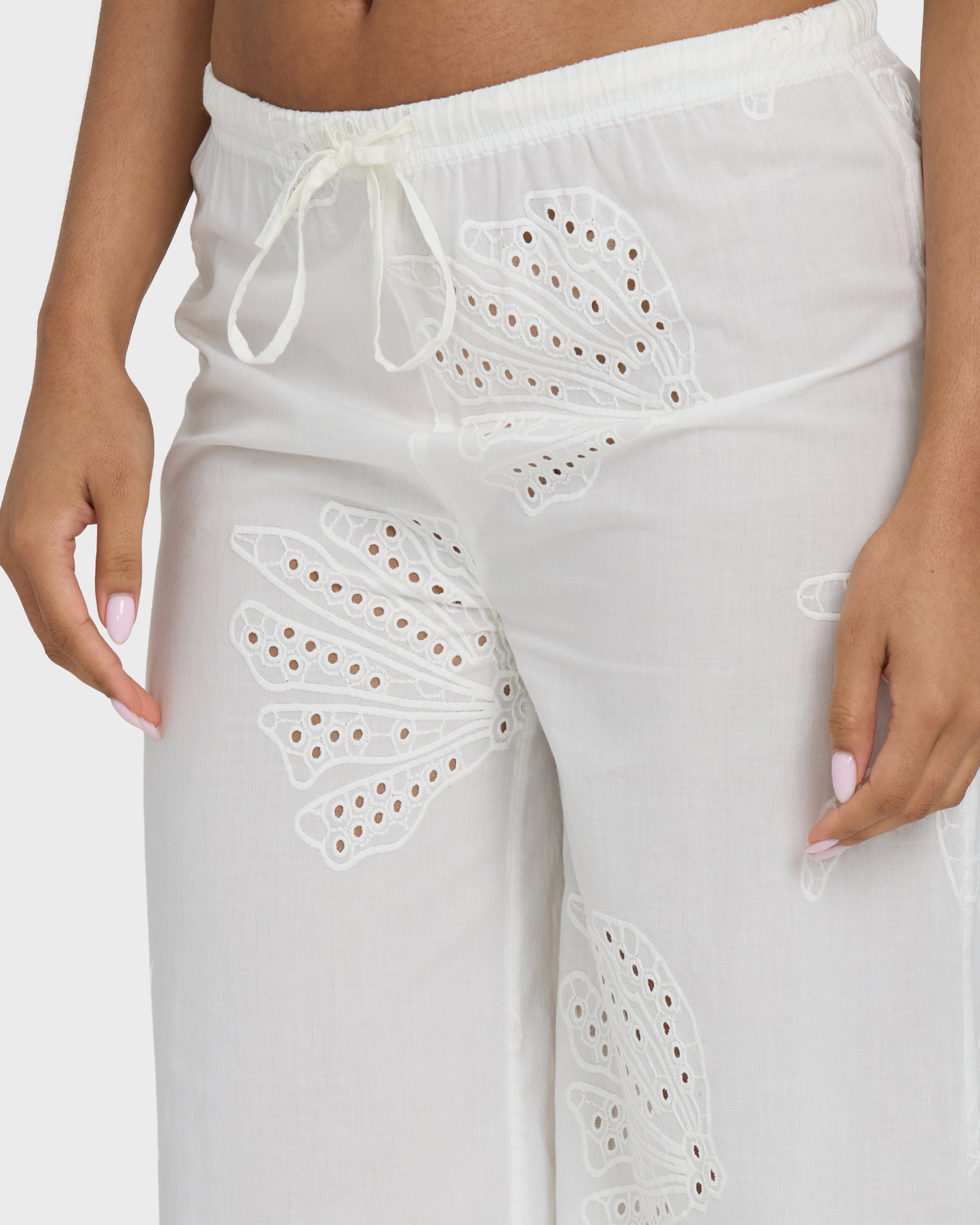 Beach Livin Pants - Salt Crystal