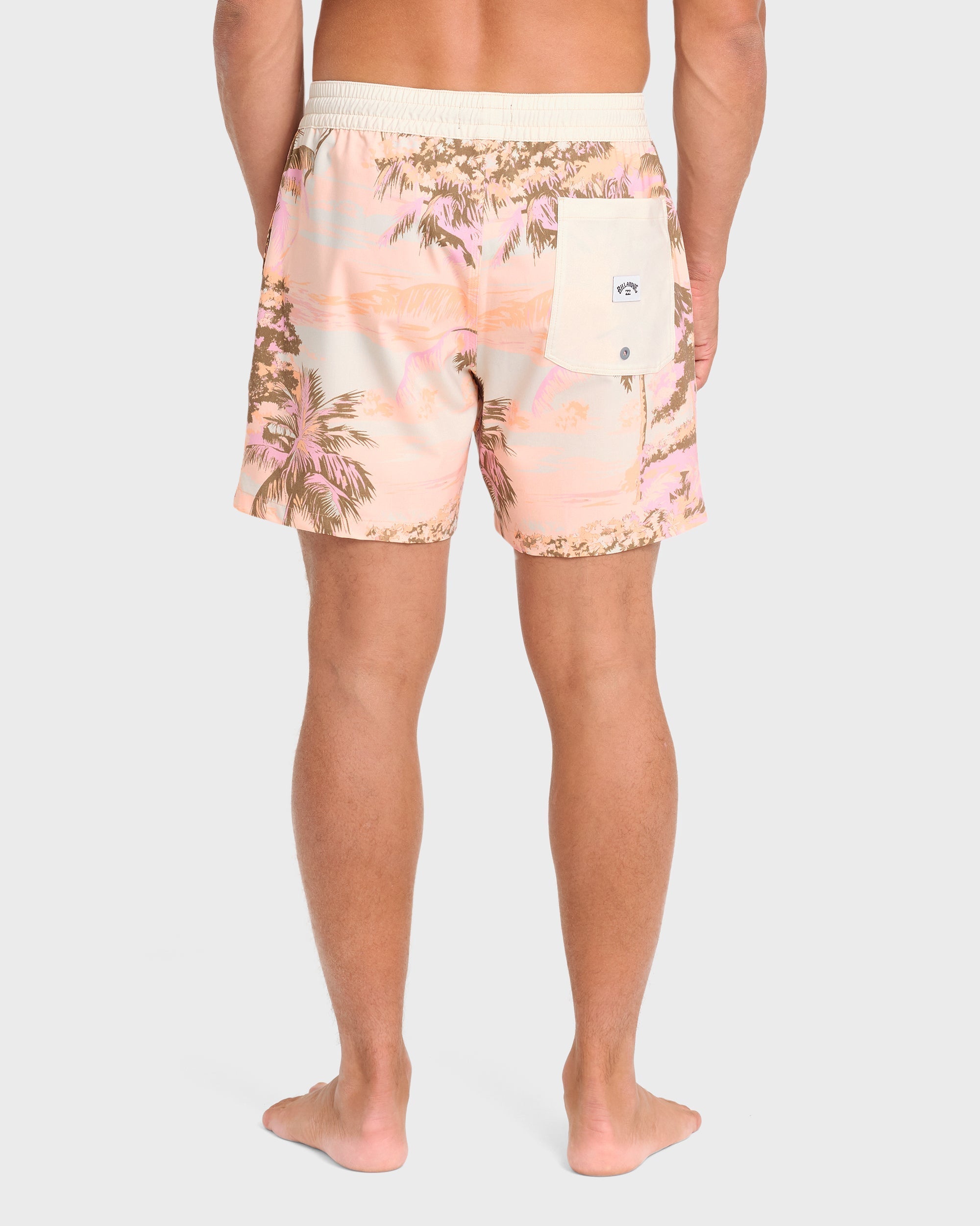 Good Times Layback 16 Swim Trunks - Pale Peach