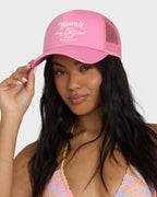 Grandpa Hawaii Trucker Hat - Party Pink
